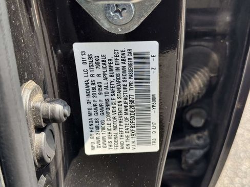 Used 2013 Honda Civic LX image 16