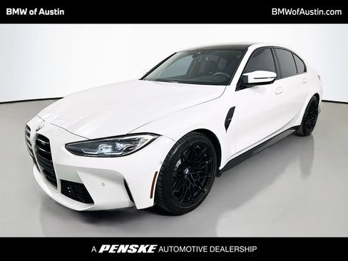 Used 2021 BMW M3 w/ Parking Assistance Package RWD image 1