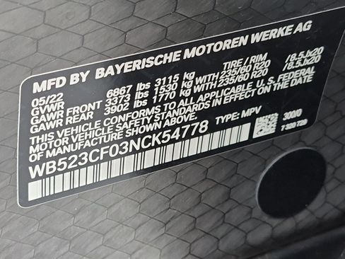 Used 2022 BMW iX xDrive50 AWD/4WD image 35