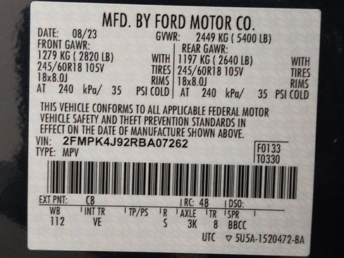 Used 2024 Ford Edge SEL w/ Convenience Package AWD/4WD image 33