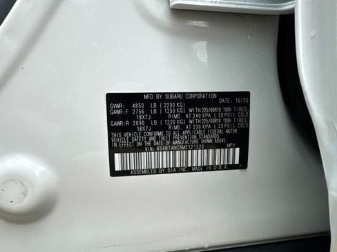 Used 2021 Subaru Outback Limited w/ Popular Package #2 AWD/4WD image 34