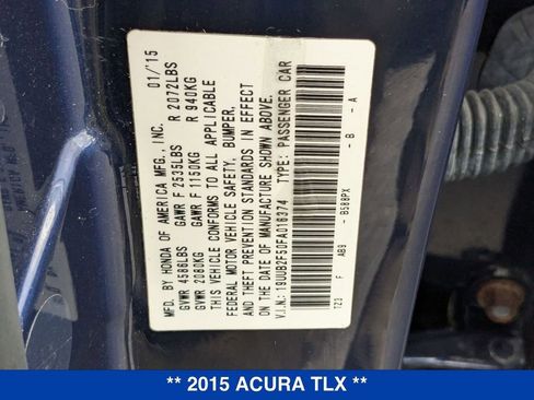 Used 2015 Acura TLX V6 w/ Technology Package FWD image 37