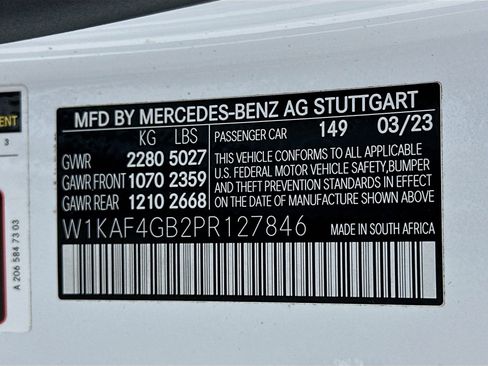 Certified 2023 Mercedes-Benz C 300 Sedan image 34