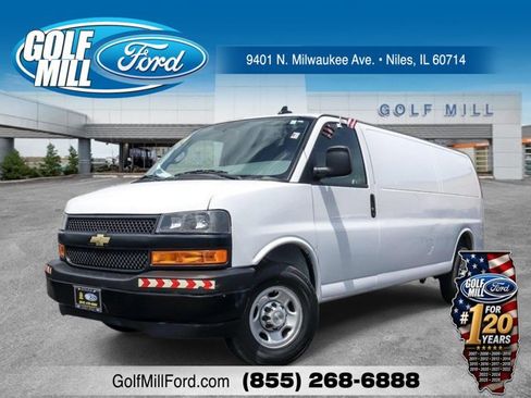 Used 2023 Chevrolet Express 2500 Extended w/ Driver Convenience Package RWD image 1