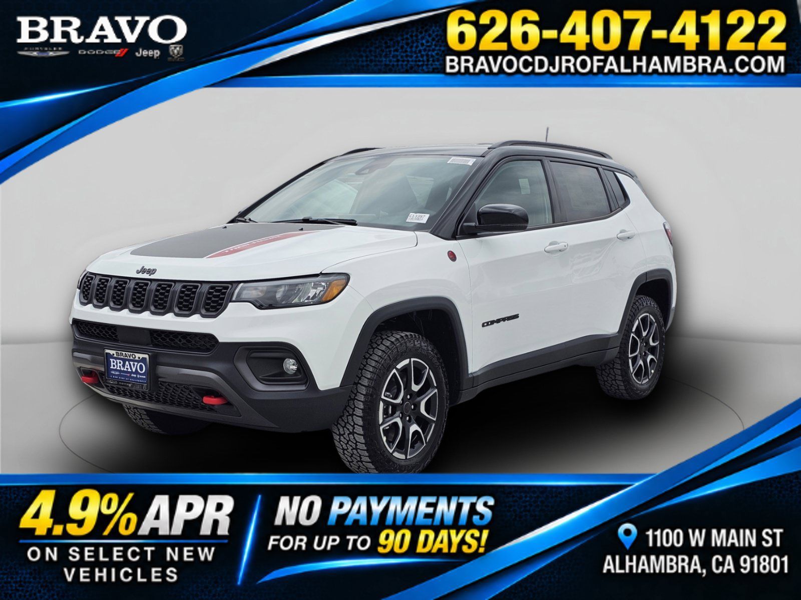 New 2026 Jeep Compass Trailhawk AWD/4WD image 1