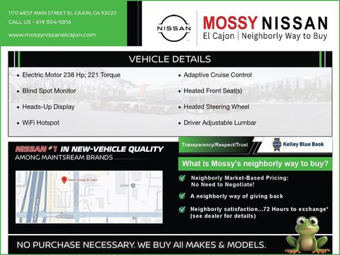 Certified 2024 Nissan Ariya FWD image 3