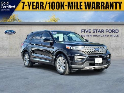 Used 2023 Ford Explorer Limited w/ Limited Technology Package RWD image 1