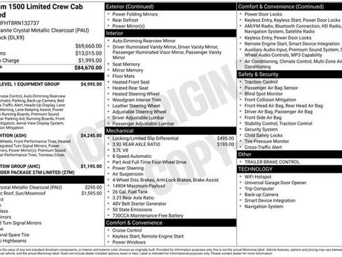 Used 2024 RAM 1500 Limited image 3