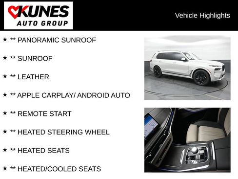Used 2023 BMW X7 xDrive40i AWD/4WD image 2