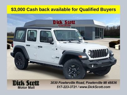 New 2026 Jeep Wrangler Unlimited Sport