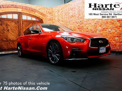 Used 2019 INFINITI Q50 Red Sport 400 w/ Proactive Package