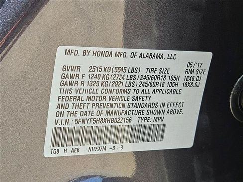 Used 2017 Honda Pilot EX-L image 15
