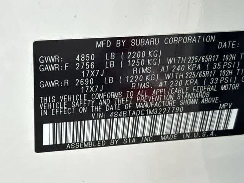Used 2021 Subaru Outback Premium AWD/4WD image 31
