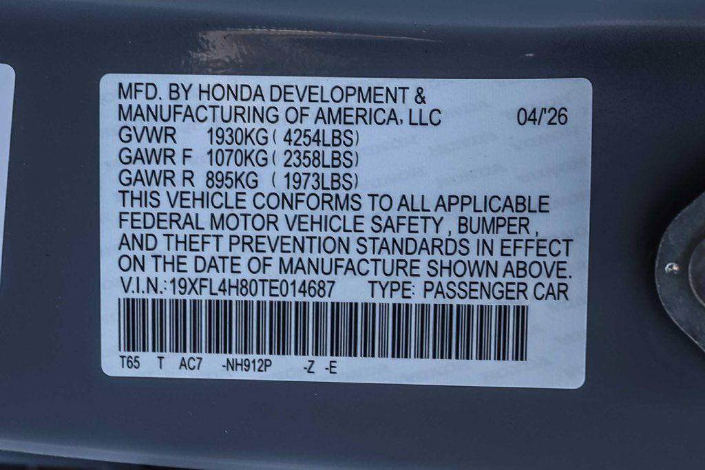New 2026 Honda Civic Sport image 14