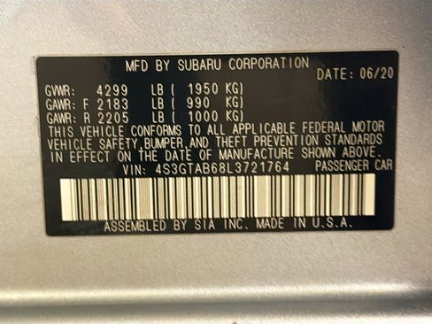 Used 2020 Subaru Impreza 2.0i image 12