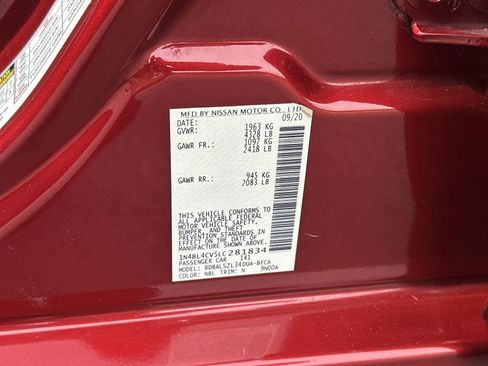 Used 2020 Nissan Altima 2.5 SR image 21