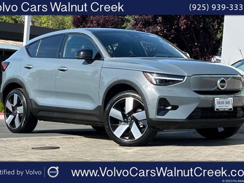 Certified 2023 Volvo C40 P8 Recharge Ultimate w/ Protection Package Premier AWD/4WD image 1