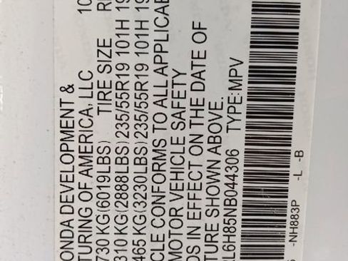 Used 2022 Honda Odyssey Touring image 38