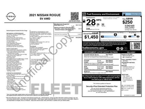 Used 2021 Nissan Rogue SV AWD/4WD image 36