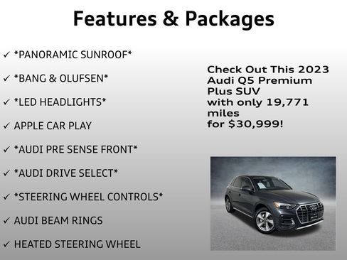 Used 2023 Audi Q5 2.0T Premium Plus w/ Premium Plus Package image 12