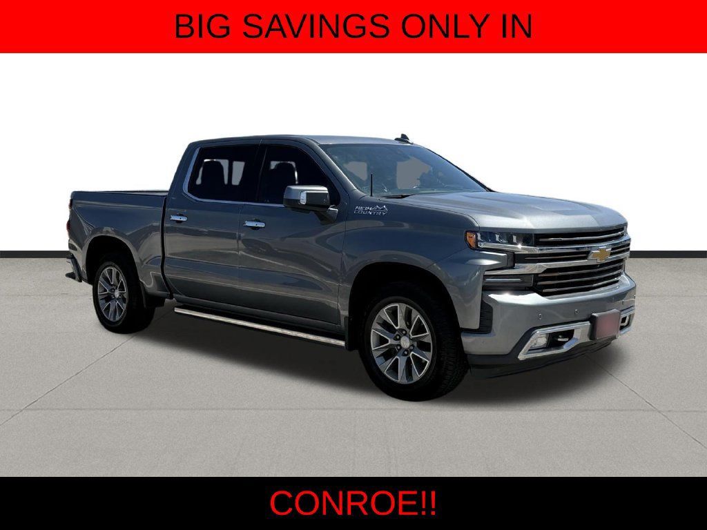 Used 2020 Chevrolet Silverado 1500 High Country w/ Technology Package AWD/4WD image 3