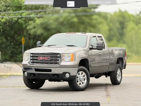 Used 2012 GMC Sierra 2500 SLT w/ Snow Plow Prep Package AWD/4WD image 1