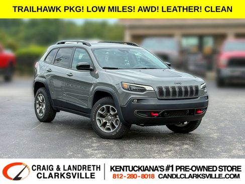 Used 2022 Jeep Cherokee Trailhawk AWD/4WD image 1