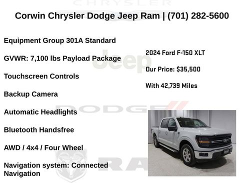 Used 2024 Ford F150 XLT AWD/4WD image 6