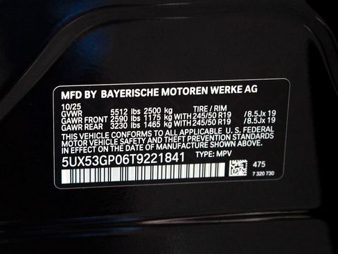 Used 2026 BMW X3 xDrive30i w/ Convenience Package AWD/4WD image 34