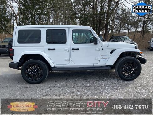 Used 2021 Jeep Wrangler Unlimited Sahara 4xe w/ Cold Weather Group image 4