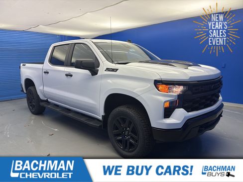 New 2026 Chevrolet Silverado 1500 Custom Trail Boss w/ Dark Appearance Package image 1