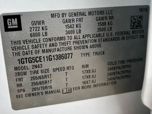 Used 2016 GMC Canyon SLE w/ SLE Convenience Package RWD image 28