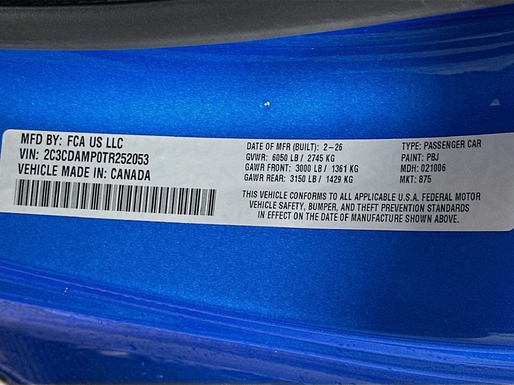 New 2026 Dodge Charger Scat Pack w/ Blacktop Package AWD/4WD image 19