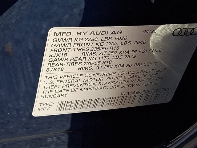 Used 2026 Audi Q3 quattro 2.0T AWD/4WD image 26