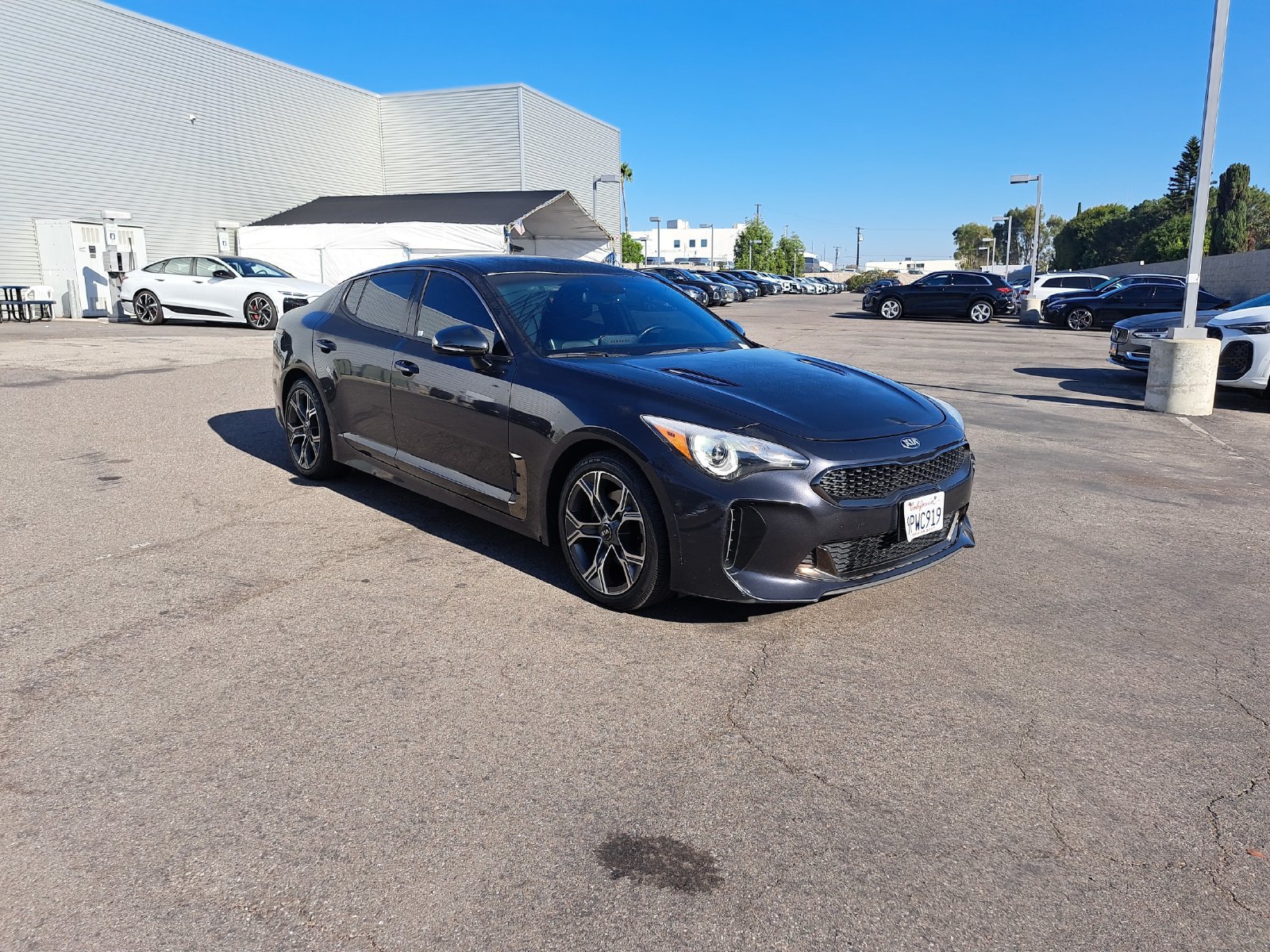 Used 2021 Kia Stinger GT-Line w/ Paint Protection Package RWD image 3