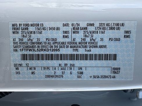 Used 2024 Ford F150 XLT w/ Bed Utility Package image 30