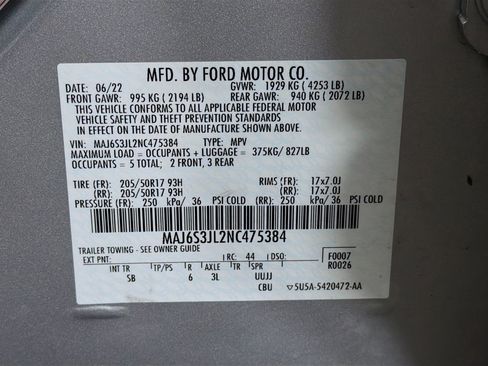 Used 2022 Ford EcoSport SES image 32