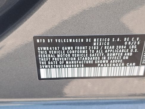 Used 2025 Volkswagen Jetta S FWD image 32