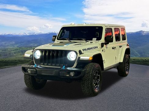 Used 2021 Jeep Wrangler Unlimited Rubicon 4xe w/ Steel Bumper Group image 1