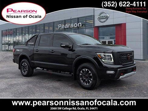 Used 2024 Nissan Titan PRO-4X w/ Pro-4x Convenience Package AWD/4WD image 1