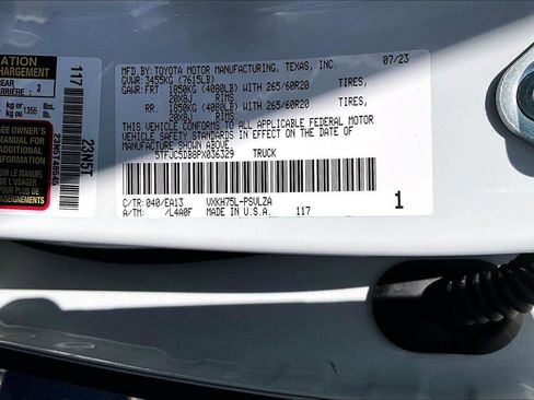 Used 2023 Toyota Tundra Limited image 31