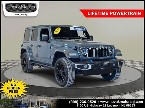 Used 2024 Jeep Wrangler Unlimited Sahara w/ Technology Group AWD/4WD image 1