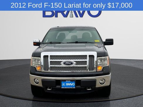 Used 2012 Ford F150 Lariat w/ Lariat Chrome Pkg AWD/4WD image 2