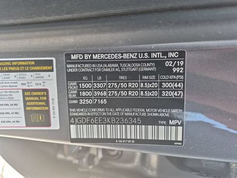 Used 2019 Mercedes-Benz GLS 450 4MATIC image 32