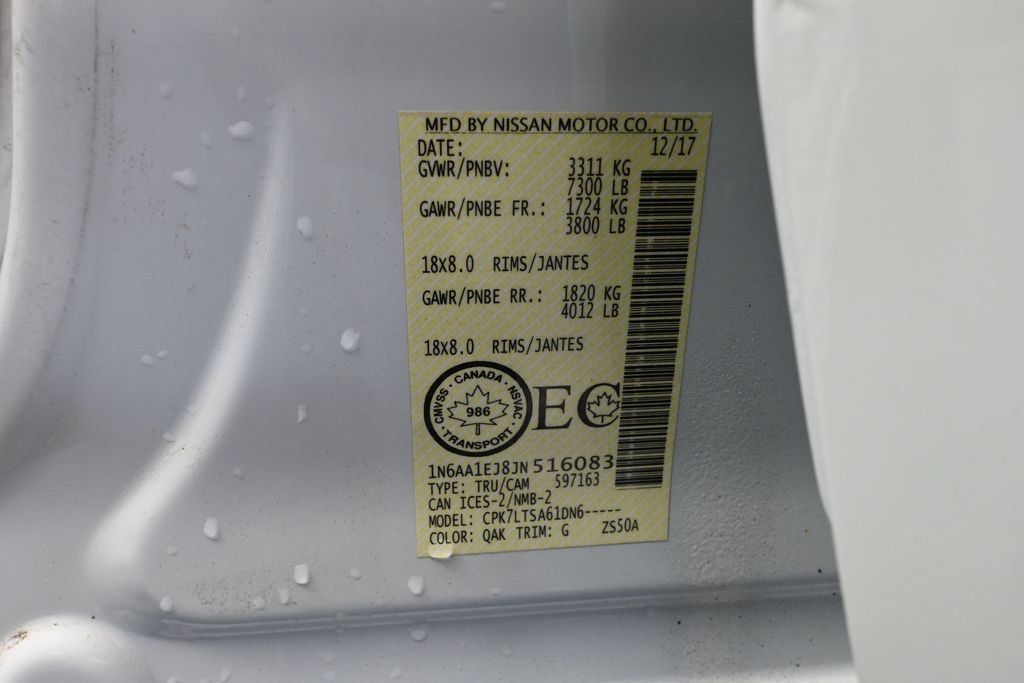 Used 2018 Nissan Titan SV AWD/4WD image 37