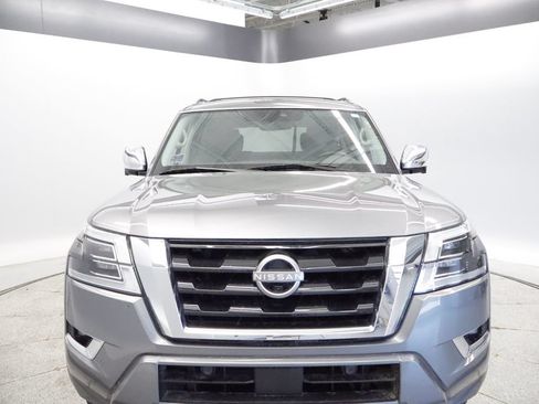 Used 2021 Nissan Armada Platinum w/ Captain's Chairs Package AWD/4WD image 2