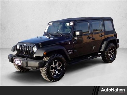 Used 2016 Jeep Wrangler Unlimited Sport image 1