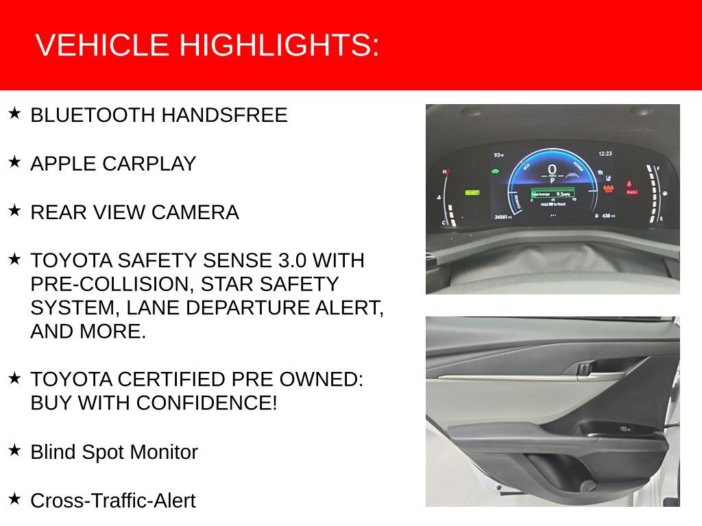 Certified 2025 Toyota Camry SE FWD image 9