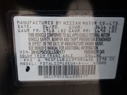 Used 2020 Nissan Kicks SV FWD image 45