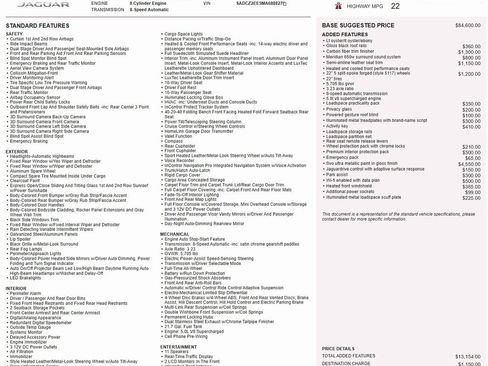 Used 2021 Jaguar F-PACE SVR image 2